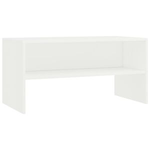 vidaXL telerikapp, valge, 80 x 40 x 40 cm, tehispuit