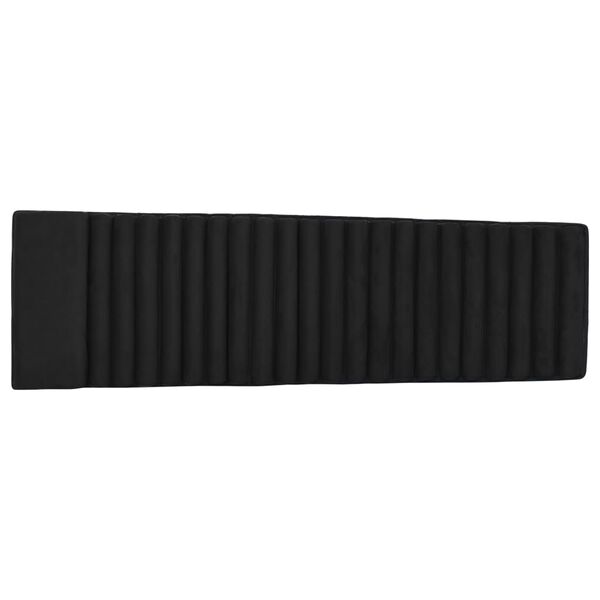 vidaXL lamamistooli padi, must, seemisnahk