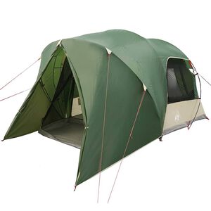 vidaXL Dome telk 6 inimesele katusega Roheline 500 x 314 x 206 cm