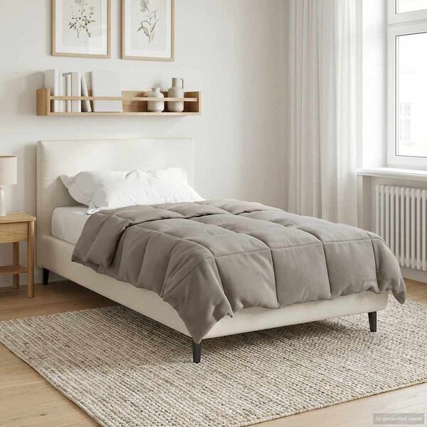 vidaXL T&auml;ispika aasta tekk Rapistatud Roheline 135 x 200 cm Mikrokiud