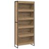 vidaXL Raamaturiiul 80 x 30 x 189,5 cm Tehispuit Artisani tamme