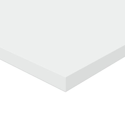 vidaXL riiuliplaadid 4 tk, valge, 80x30x1,5 cm, puitlaastplaat