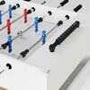 vidaXL Foosball laud Valge 125 x 60,5 x 80 cm Tehispuit