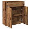 vidaXL puhvetkapp Old Wood 60x30x75 cm Engineered Wood