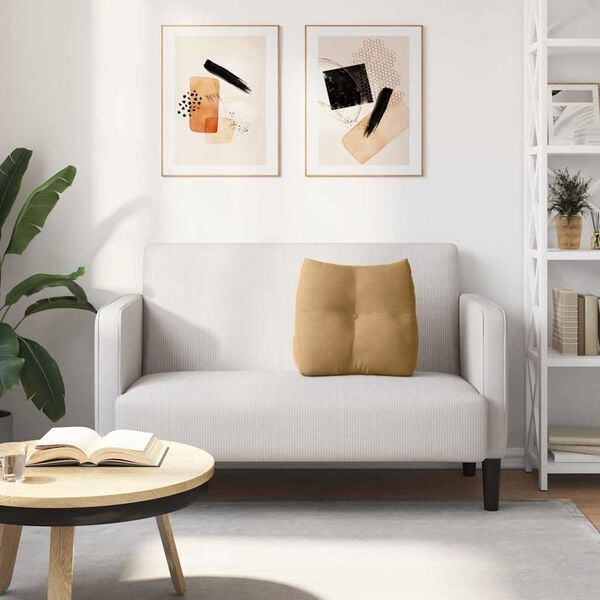 vidaXL Seljatugi padi Pruun 45 x 24 x 50 cm Samet