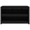 vidaXL &otilde;ue k&ouml;&ouml;gikapp, must, 106 x 55 x 64 cm, m&auml;nnipuit
