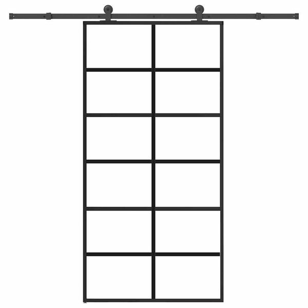 vidaXL l&uuml;kanduks koos riistvara komplektiga 102x205 cm ESG klaas