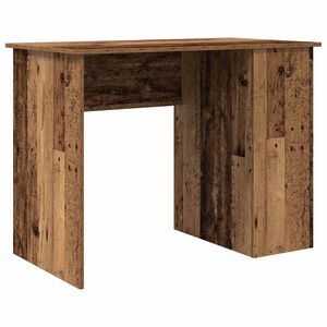 vidaXL kirjutuslaud Vana puit 100x55x75 cm Engineered Wood