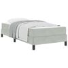 vidaXL Karbi vedrumadrats madratsiga Helehall 80 x 210 cm kangas