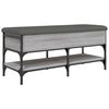 vidaXL jalatsipink, hall Sonoma tamm, 102 x 42 x 45 cm, tehispuit