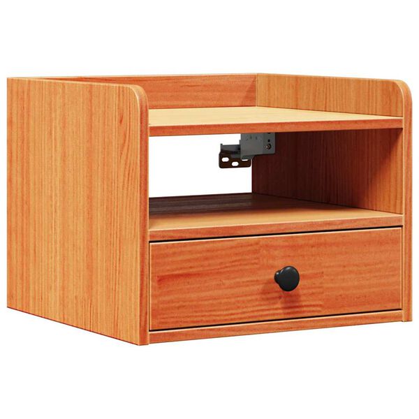 vidaXL &Ouml;&ouml;kapp sahtliga Vahapruun 38 x 36 x 29,5 cm M&auml;nnipuit