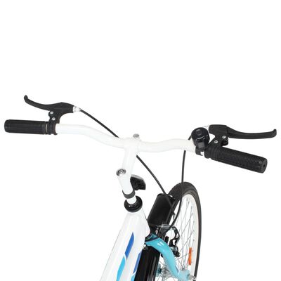 vidaXL laste jalgratas 24'', sinine ja valge