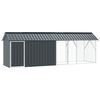 vidaXL Lindude puur Antratsiit 422 x 103 x 142 cm Tsinkteras