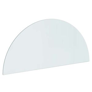vidaXL Kaminaklaasi plaat L&auml;bipaistev 1200 x 500 mm Klaas