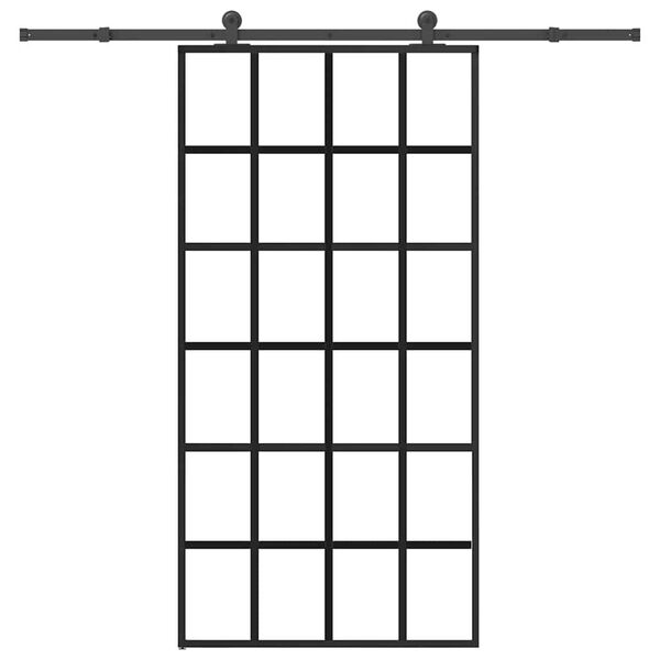 vidaXL l&uuml;kanduks koos riistvara komplektiga 102x205 cm ESG klaas