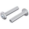 vidaXL Lukustus Kruvi &Uuml;ksv&auml;rviline 2 pcs H&otilde;bedane M6 x 30 mm Teras