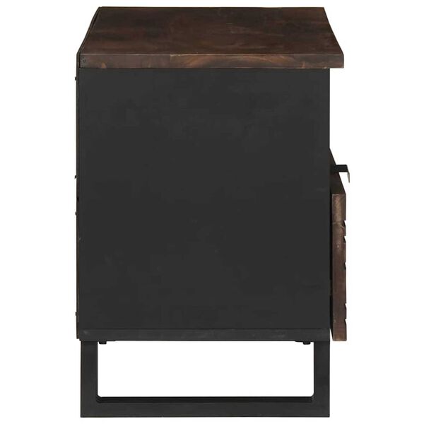 vidaXL TV Üksused sahtliga Pähklipuit 80 x 33 x 46 cm Tehispuit