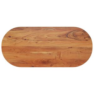 vidaXL lauaplaat, 90x40x3,8 cm, ovaalne, akaatsiapuit