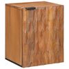 vidaXL Vannitoa rippkapp uksega Pruun 38 x 33 x 48 cm Tugev mango puu