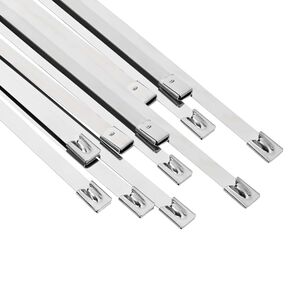 vidaXL Kaabli sidumine 12 tk 7,9 x 700 mm H&otilde;bedane