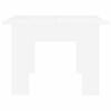vidaXL kohvilaud, valge, 100 x 60 x 42 cm tehispuit