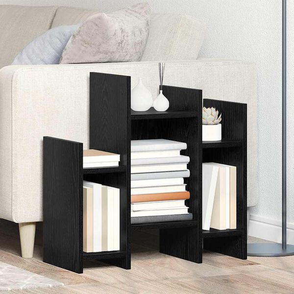 vidaXL K&otilde;rvalkapp Must tamm 60 x 26 x 60 cm Tehispuit