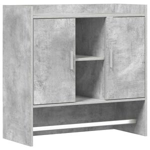 vidaXL Seinariiul Seinale kinnitav Betoonhall 80 x 36 x 80 cm