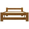 vidaXL voodiraam, meekarva, tugevast männipuidust, 100 x 200 cm