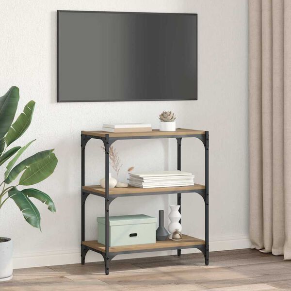 vidaXL Raamaturiiul k&auml;sit&ouml;&ouml;tamm 60 x 33 x 70,5 cm