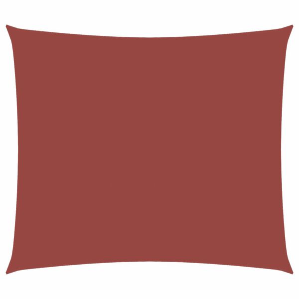 vidaXL oxford-kangast päikesepuri ristkülik, 2,5 x 3 m terrakota