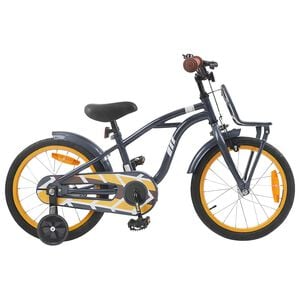 vidaXL Laste Bike 16 Tolli 4&ndash;6 aastastele Tumehall
