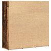 vidaXL raamaturiiul Vana puit 90x28x90 cm Engineered Wood