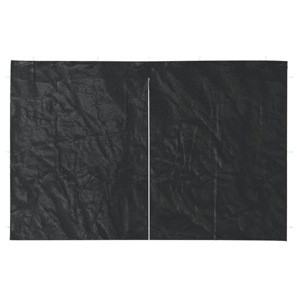 vidaXL peotelgi k&uuml;lgseinad 2 tk, lukuga, PE, antratsiithall