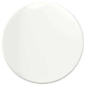 vidaXL Lauda peal K&otilde;rgl&auml;ikega valge &Oslash; 30 x 1,5 cm Tehispuit
