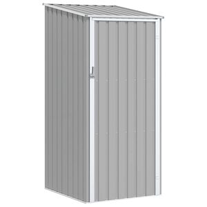 vidaXL aiakuur, hall, 87 x 98 x 159 cm, tsingitud teras
