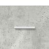 vidaXL Vannitoa kapikomplekt TULUM Betoonhall 37 x 31,5 x 82 cm