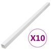 vidaXL kaablikanal 100x40 mm 10 m PVC