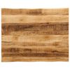 vidaXL lauaplaat, naturaalsest servast, 110 x 80 x 3,8 cm, t&auml;ispuit, t&ouml;&ouml;tlemata mango