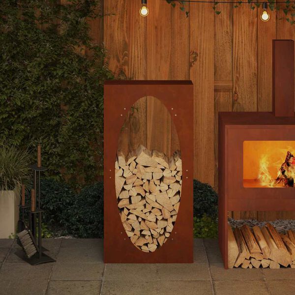 vidaXL K&uuml;ttepuude riiul 50x23x100 cm ilmastikukindel teras