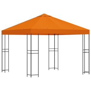 vidaXL Paviljon 3 x 3 m Oranž Pol&uuml;ester ja teras 190 gsm