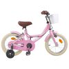vidaXL Laste Bike 14 Tolli 3-5 Aastat Hele roosa