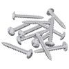 vidaXL Puidust Kruvid 12 tk H&otilde;bedane M4 x 28 mm Teras