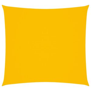 vidaXL oxford-kangast päikesepuri kandiline, 2 x 2 m, kollane
