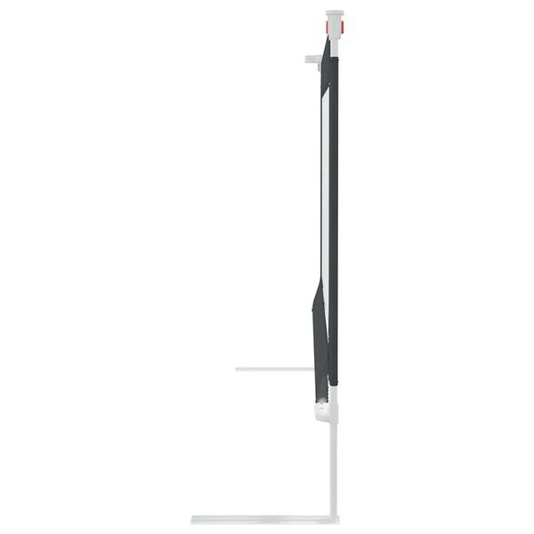 vidaXL voodipiire v&auml;ikelapse voodile, tumehall, 200 x 25 cm, kangas