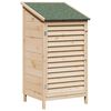 vidaXL Aiashed Naturaalne 59 x 56 x 113,5 cm Tugev kuusepuit