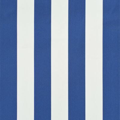 vidaXL sissetõmmatav varikatus, 300 x 150 cm, sinine ja valge