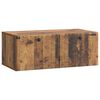vidaXL Rippuv TV kapp 78,5 x 41 x 30 cm Vana puit Tehispuit