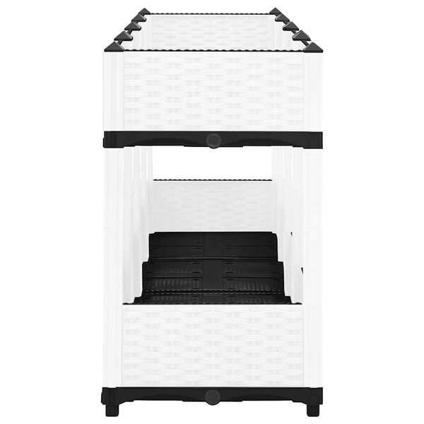 vidaXL taimelava, 160 x 40 x 71 cm, pol&uuml;prop&uuml;leen