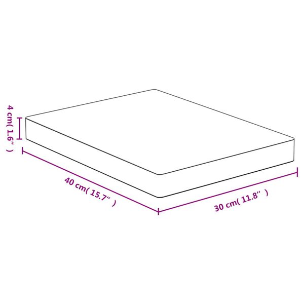 vidaXL l&otilde;ikelaud, 30x40x4 cm, bambus