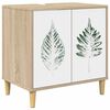 vidaXL Vannitoa kapp HANAU Sonoma 60 x 40 x 60 cm Tehispuit